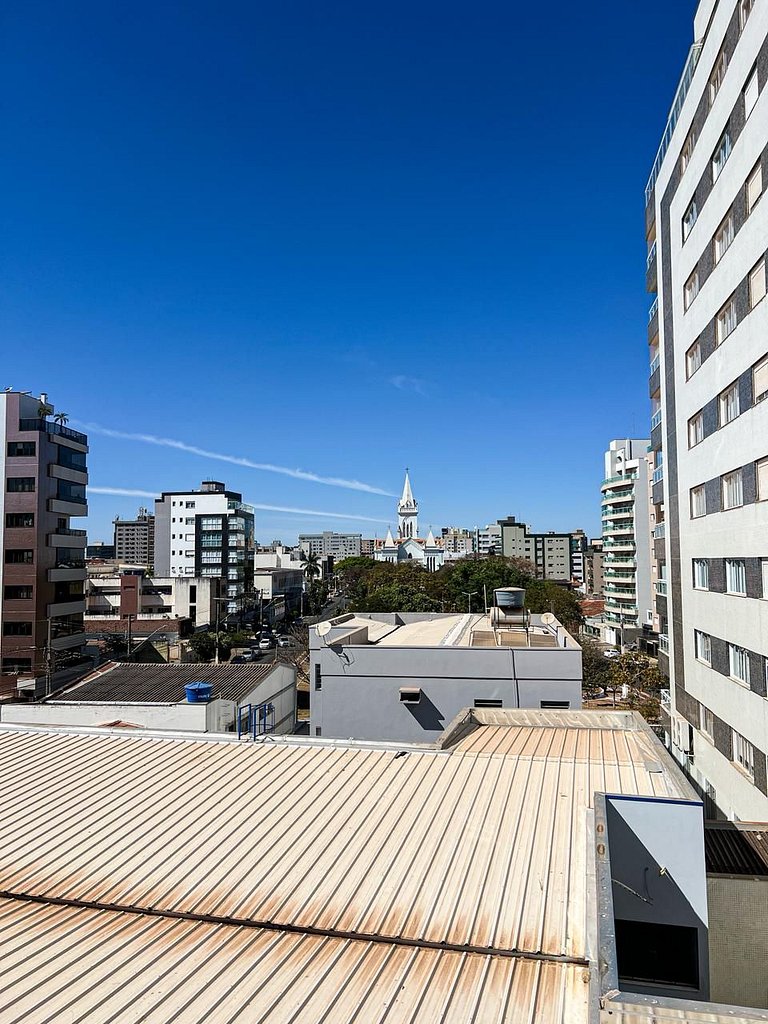 Incrível cobertura no centro
